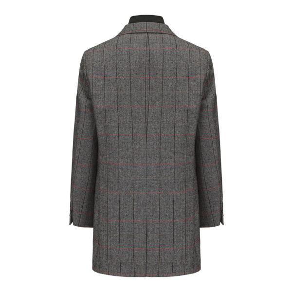 Classic British Style Men Overcoat with Quilted Liner - Image 2