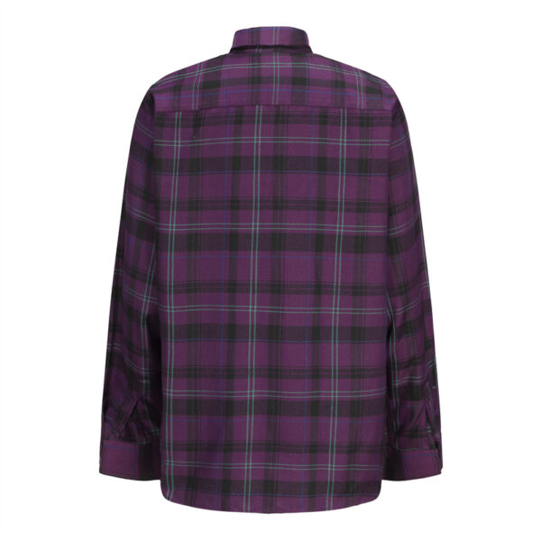 Men's Long-Sleeve Flannel Shirt-back