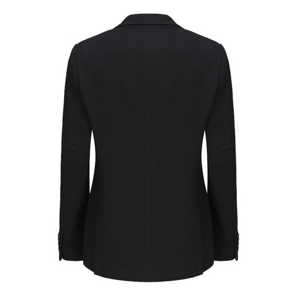 Mens Two-Button Notched Lapel Casual Blazer Jacket-back