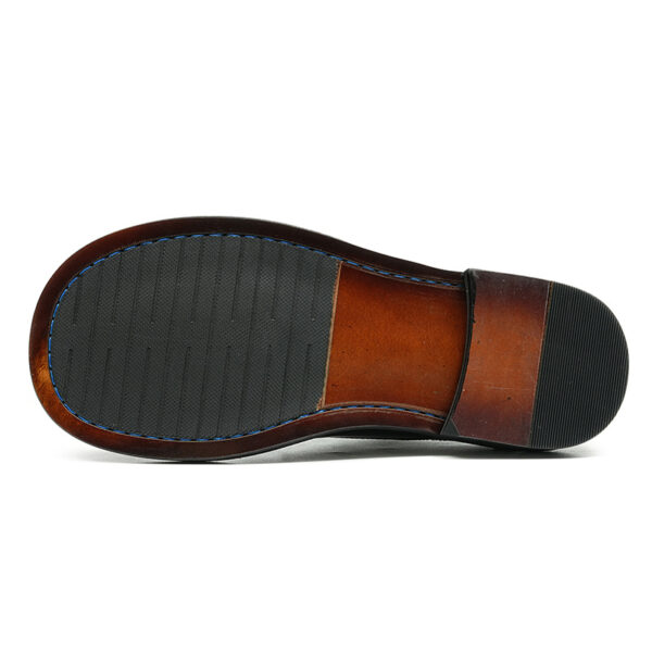 Business Men Formal Derby Glossy Patent Leather - Image 4