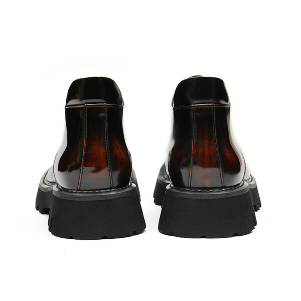 Men's Platform Dress Shoes Plain Toe Derby (2)