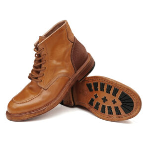 Retro Design Men's Martin Boots-brown (2)