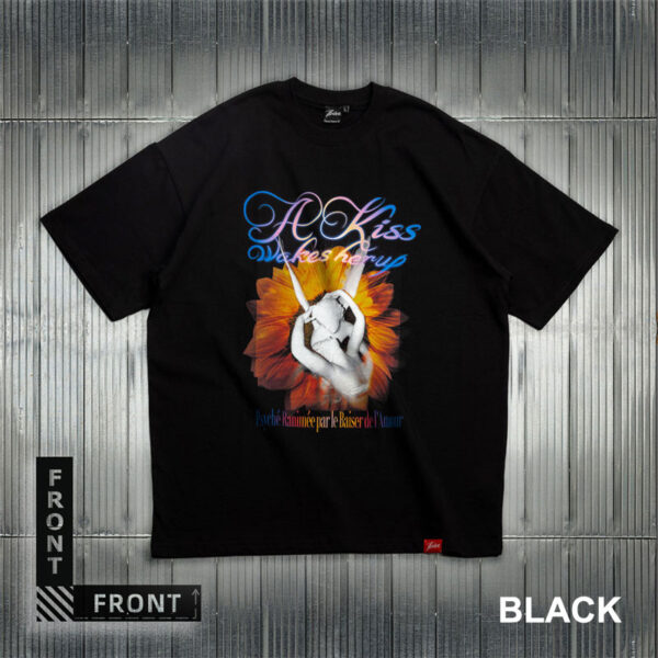 Cupid Men's Cotton T-Shirt for Casual Wear-black (1)