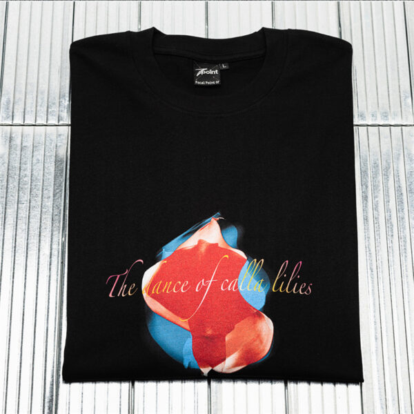 Dancing Calla Lilies Men's Short Sleeve Tee-black (3)