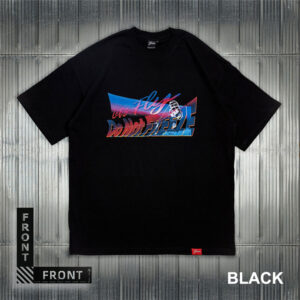 Let's Fly Don't Freeze Cotton T-Shirt for Daily-black (1)