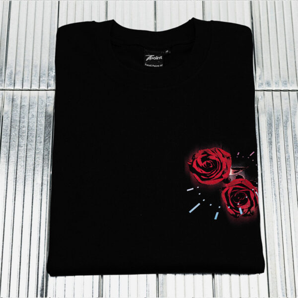 Love In Time Travel Men's Black Tee (3)