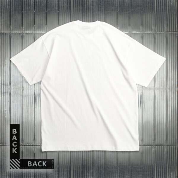 Men's White T-shirt Let's Fly Don't Freeze (2)
